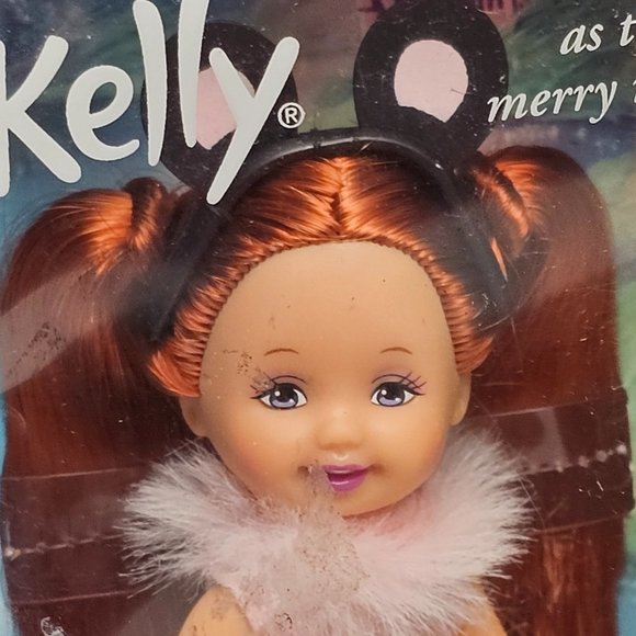 New Swan Lake Kerstie as the Merry Mouse Mini Doll Barbie Kelly Red B2839 Mattel - Picture 2 of 11